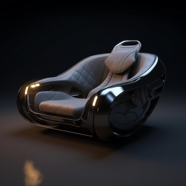 Fluidic Futurism Uma viagem através do design 3D de automóveis e móveis