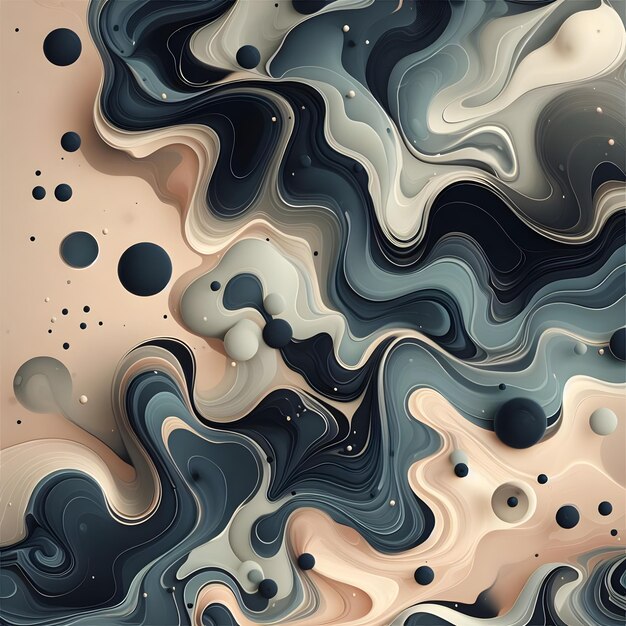 Foto fluido abstrato cor de fundo índigo arte behance