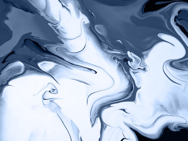 Fluido y orgánico Ángel azul color abstracto Fondo para diseños únicos