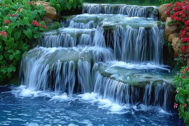 Foto flujo de agua naturaleza fotografía profesional