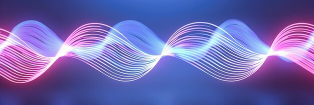 Flujo de Energía Cósmica Abstracto Fondo azul con movimiento dinámico y energía vibrante que simboliza el espacio y la ciencia