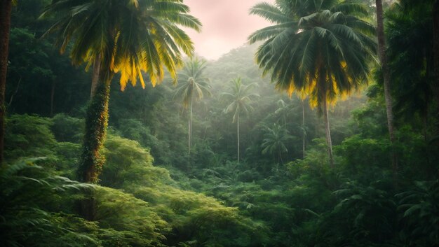 Flujo limpio del paisaje acuático escénico húmedo