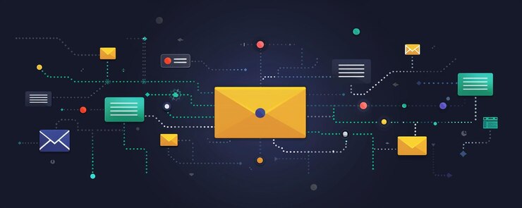 Un flujo de trabajo de automatización de correo electrónico estratégico diseñado