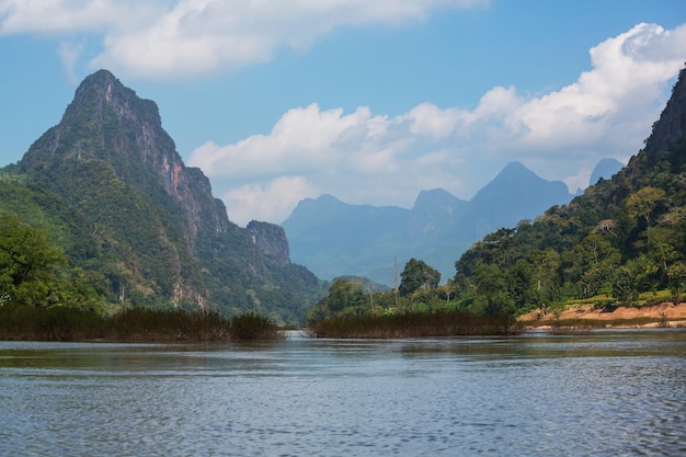 Fluss in Laos