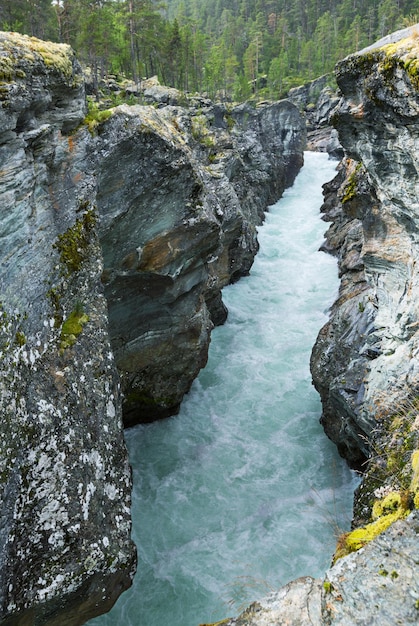 Fluss in Norwegen