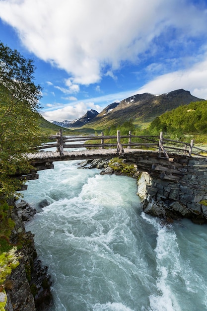 Fluss in Norwegen