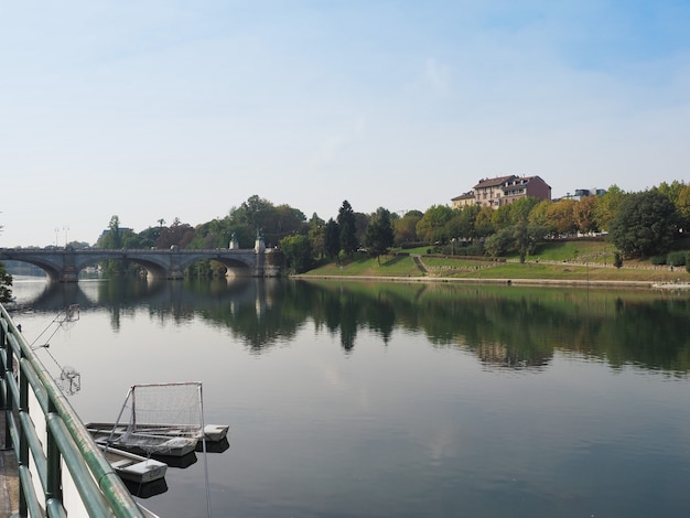 Fluss Po in Turin