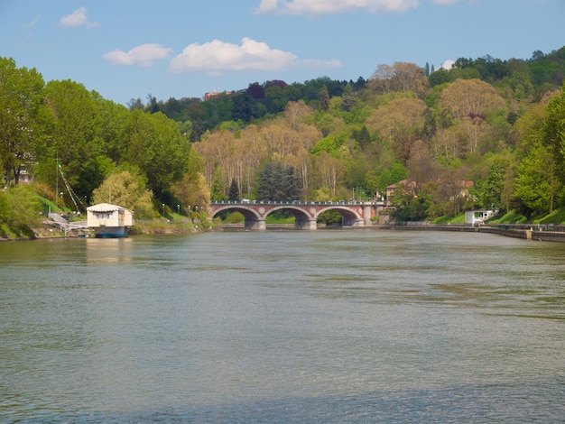 Fluss Po in Turin