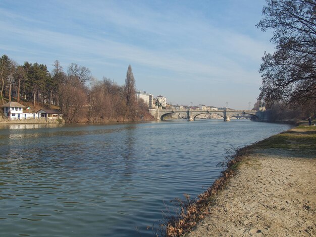 Fluss Po in Turin