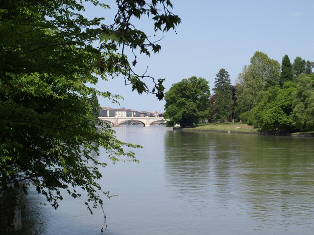 Fluss Po, Turin