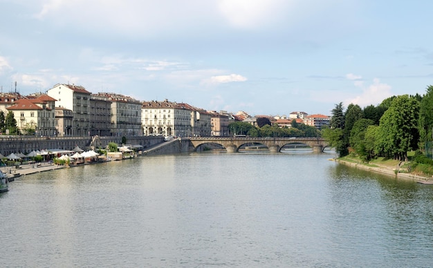 Fluss Po Turin