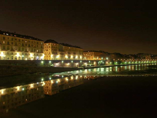 Fluss Po, Turin