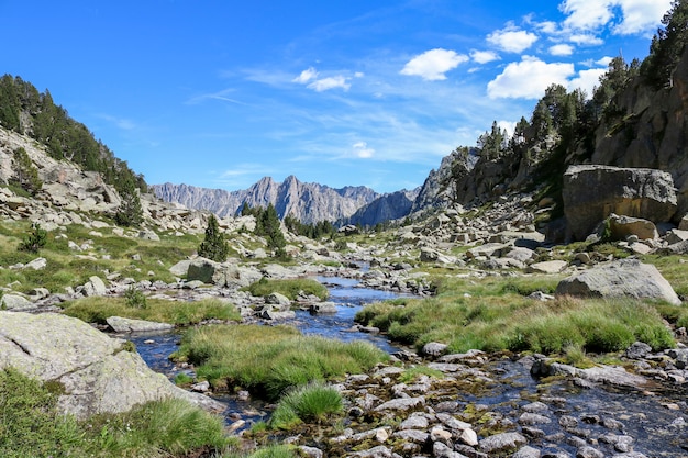 Fluss Ratera, Tortes i Nationalpark Estany de Sant Maurici, Lleida.