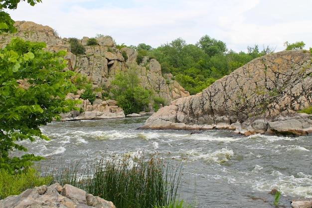 Fluss Southern Bug in der Ukraine