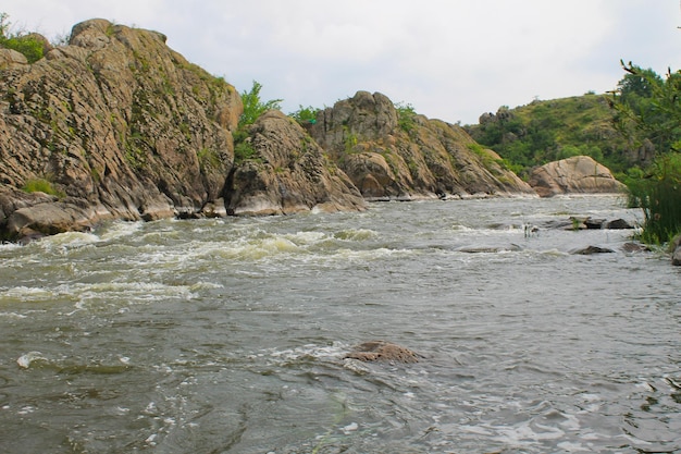 Fluss Südlicher Bug in der Ukraine