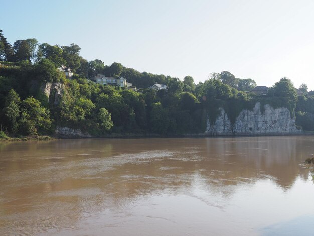 Fluss Wye in Chepstow