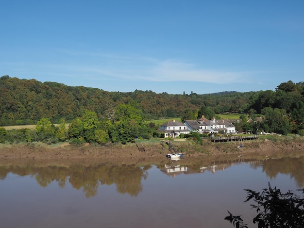 Fluss Wye in Chepstow