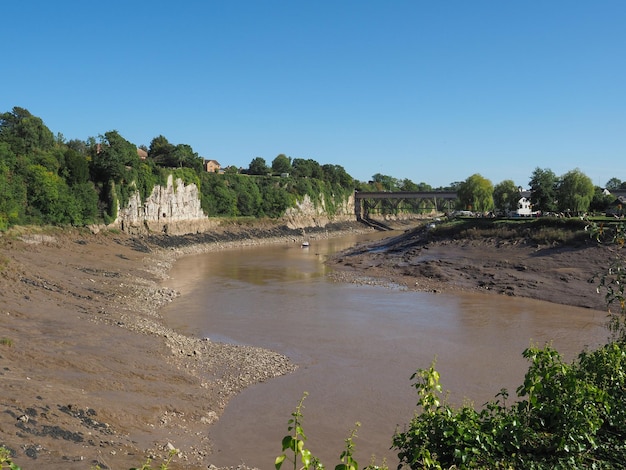 Fluss Wye in Chepstow