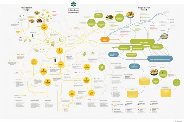 Foto flussdiagramm für ketogene ernährung