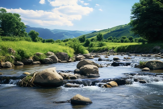 Flusslandschaft