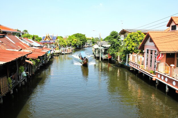 Flussufer Wohn in Thailand