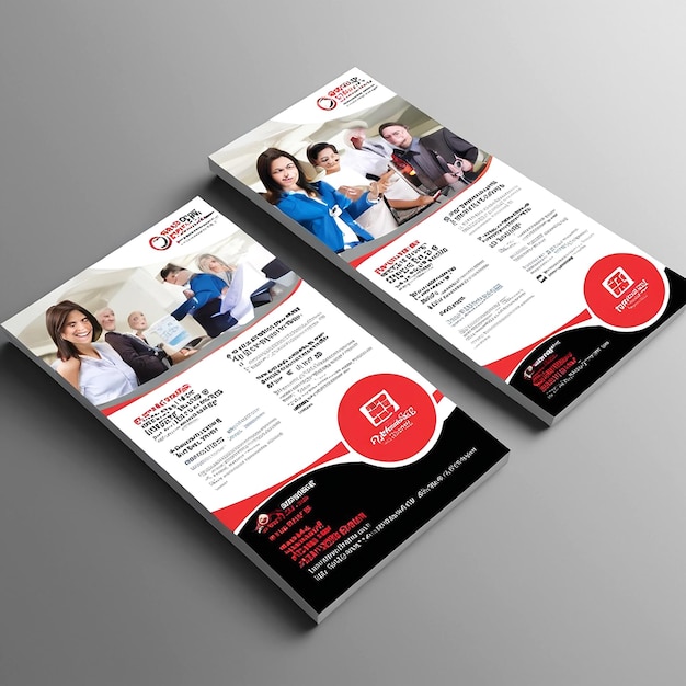 Flyer-Design für ein Unternehmen, das sich auf internationale Einkäufe spezialisiert hat