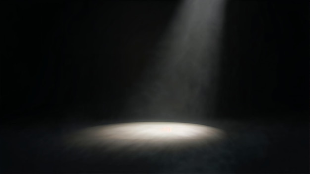 Un foco de luz en la oscuridad