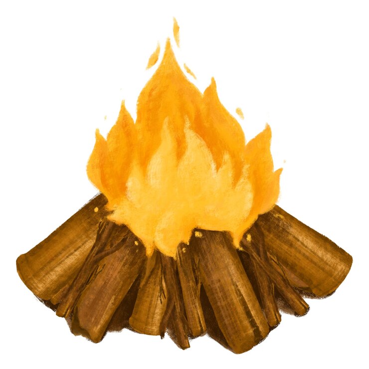 Foto fogo de acampamento png acampamento ilustração de viagem ao ar livre fundo transparente