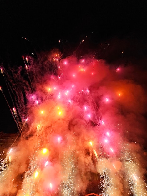 Foto fogos de artifício festivos