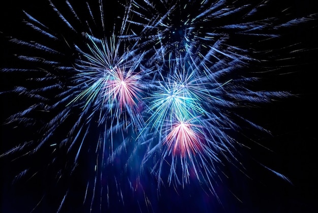 Fogos de artifício vector download livre