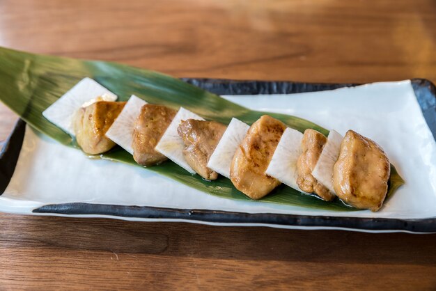 Foie gras a la parrilla