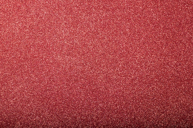 Fokussierter roter Glitzerhintergrund