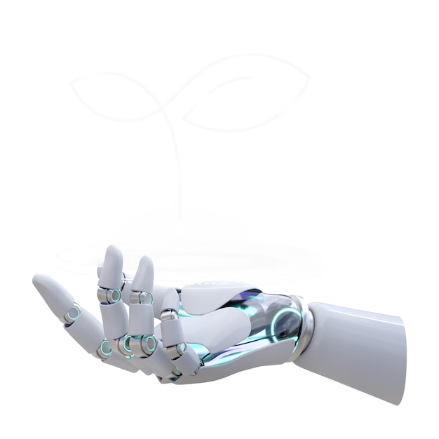 Folha de robô adesivo png fundo transparente