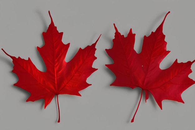 Folha e bandeira da árvore de bordo do Canadá