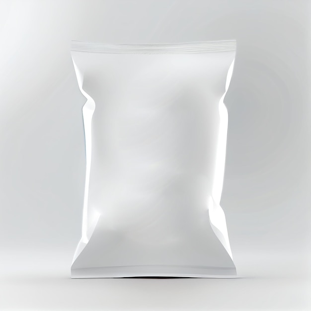 Folha em branco branco folha de alimentos lanche sachê embalagem para café sal açúcar pimenta sachê de especiarias doces