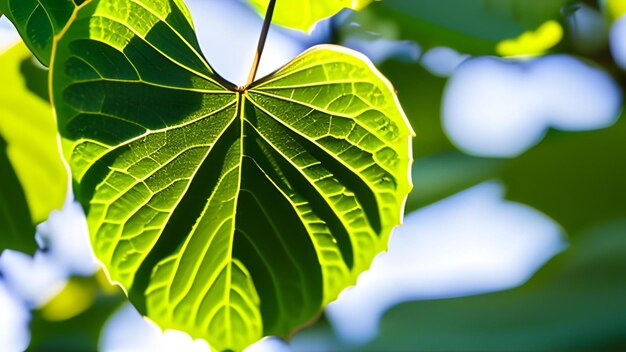 Folha verde