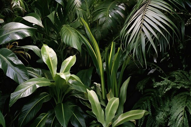 Foto folhas tropicais de fundo folhas verdes de fundo folhas tropicais de fundo