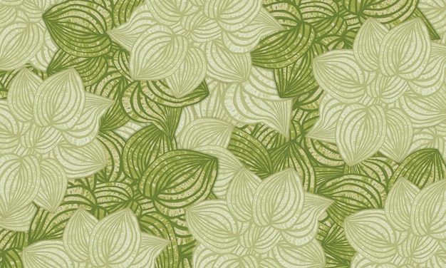 Folhas tropicais verdes padrão abstrato primavera natureza papel de parede fundo de design