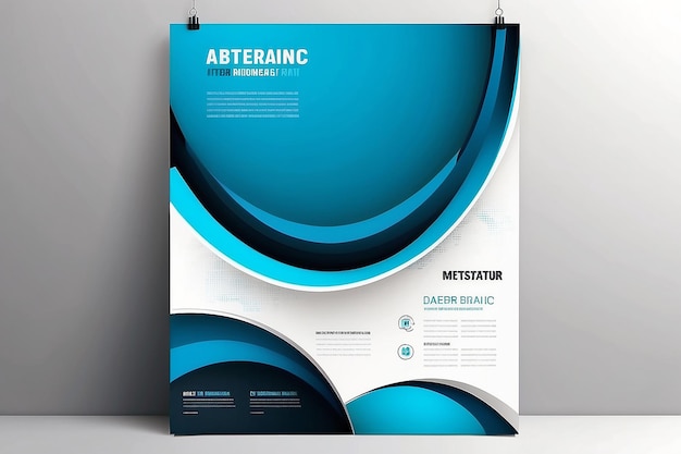 Folheto padrão de brochura para design de negócios