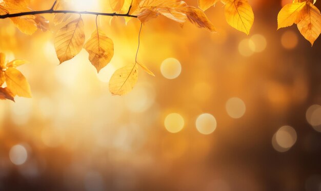 follaje de otoño foto de fondo de hojas volando en el aire