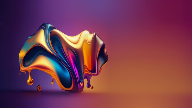 Fondo en 3D abstracto