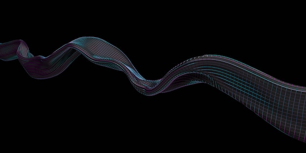 Fondo en 3D abstracto