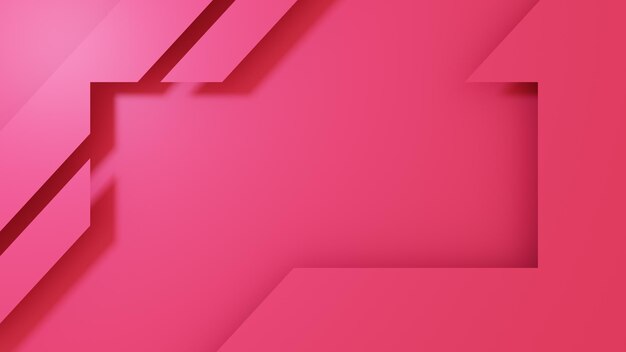 Fondo 3d de figuras Renderizando un fondo abstracto usando sombras