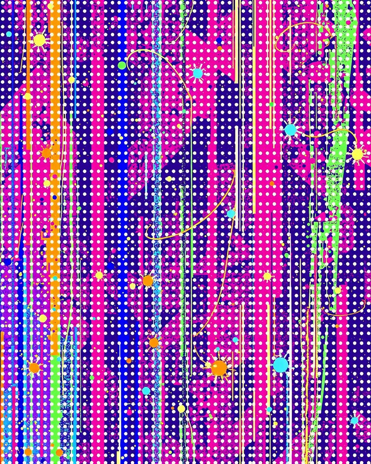 Foto fondo abstractamente colorido con medio tono grunge