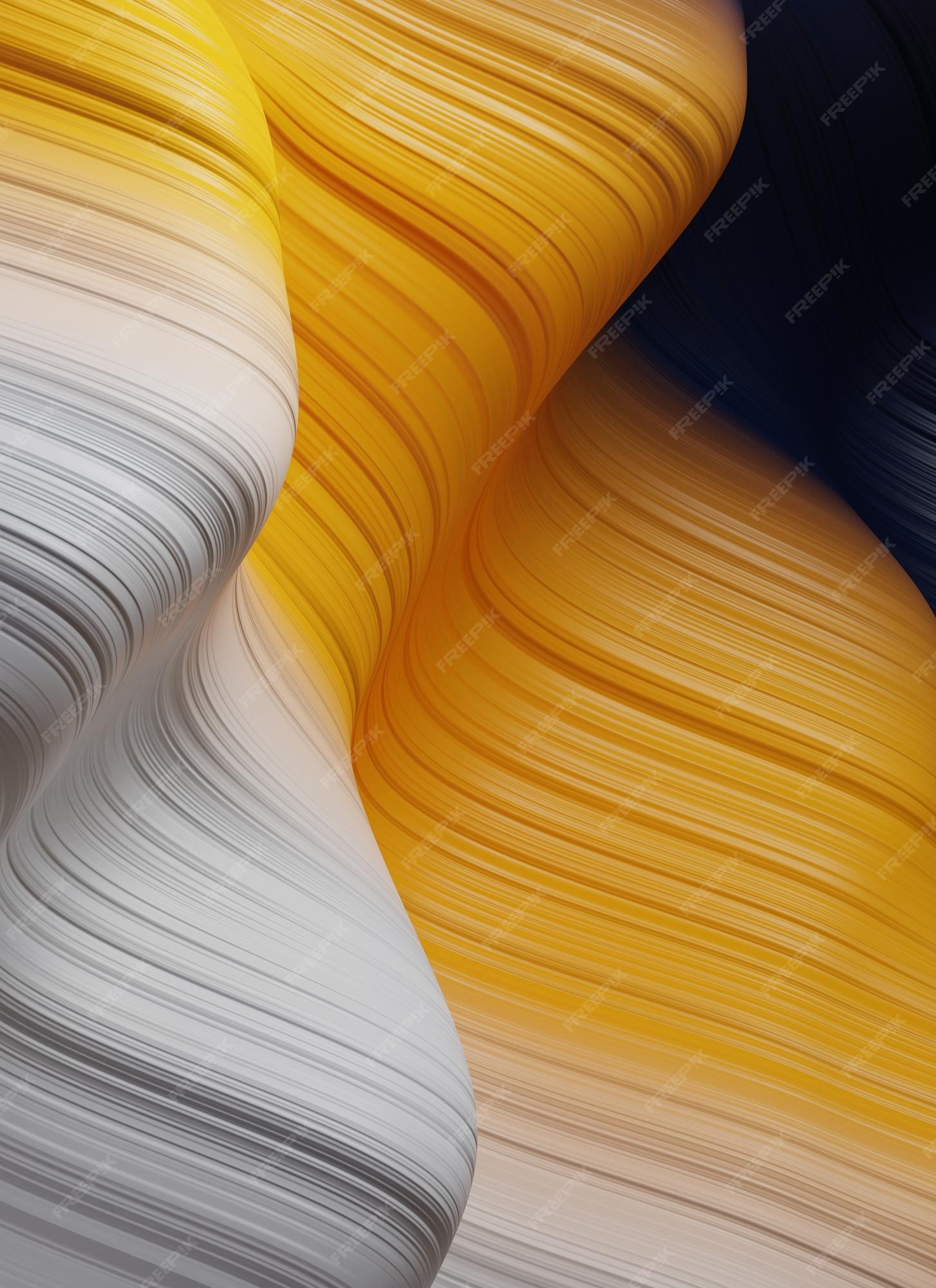 Fondo abstracto 3d moderno con superficie con curvas fondo de pantalla amarillo blanco y azul con fondo de pantalla de patrón copyspace textura brillante fluida abstracta imagen de estilo de banner de Fondo abstracto 3d moderno con superficie con curvas fondo de pantalla amarillo blanco y azul con fondo de pantalla de patrón copyspace textura brillante fluida abstracta imagen de estilo de banner de