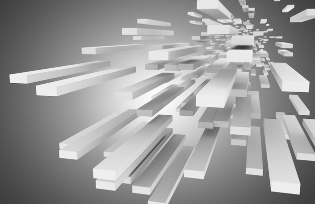 Fondo abstracto 3d.