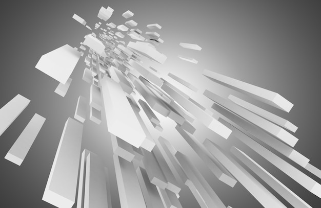 Fondo abstracto 3d.
