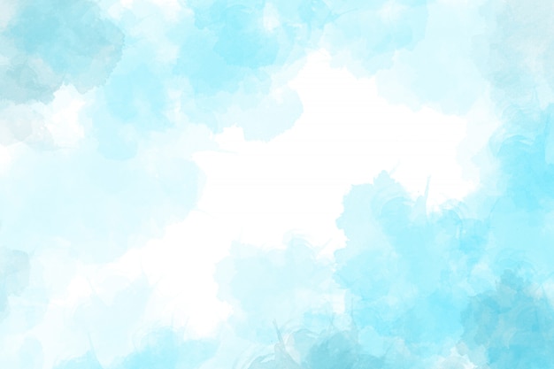 Fondo abstracto acuarela azul