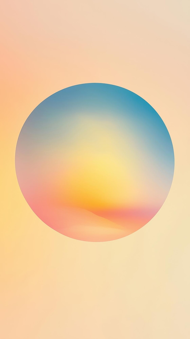 Foto el fondo abstracto del amanecer sereno