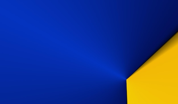 Fondo abstracto azul amarillo
